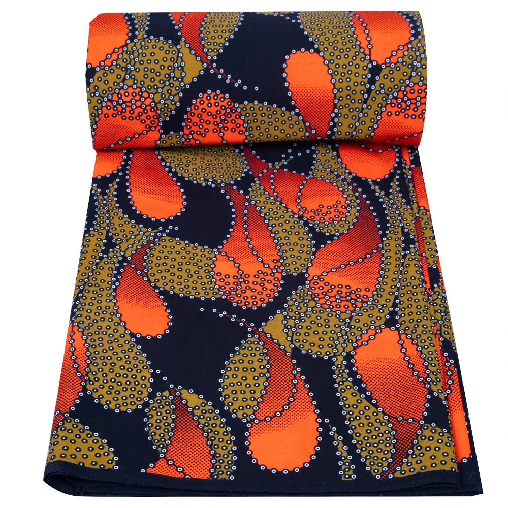 Sewing Batik Fabric - Kain Afrika dengan halaman 3/6 Yard