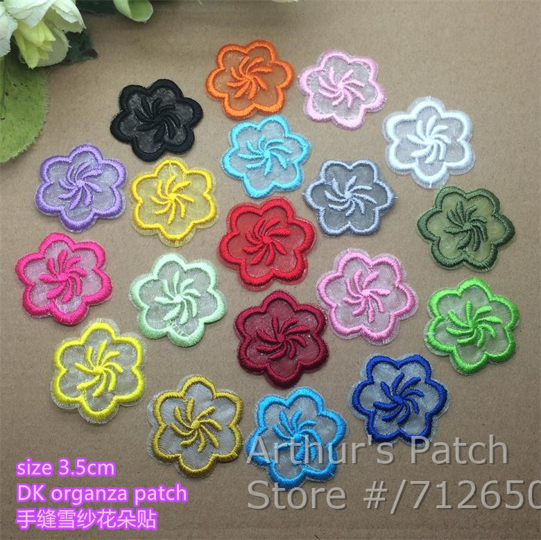 Sewing Id - Keluaran Baru 10 Buah Tambalan Organza