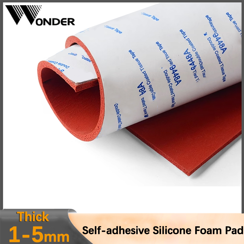 Fabric Softener Sheet - Lembaran Busa Karet Silikon Berperekat Alas