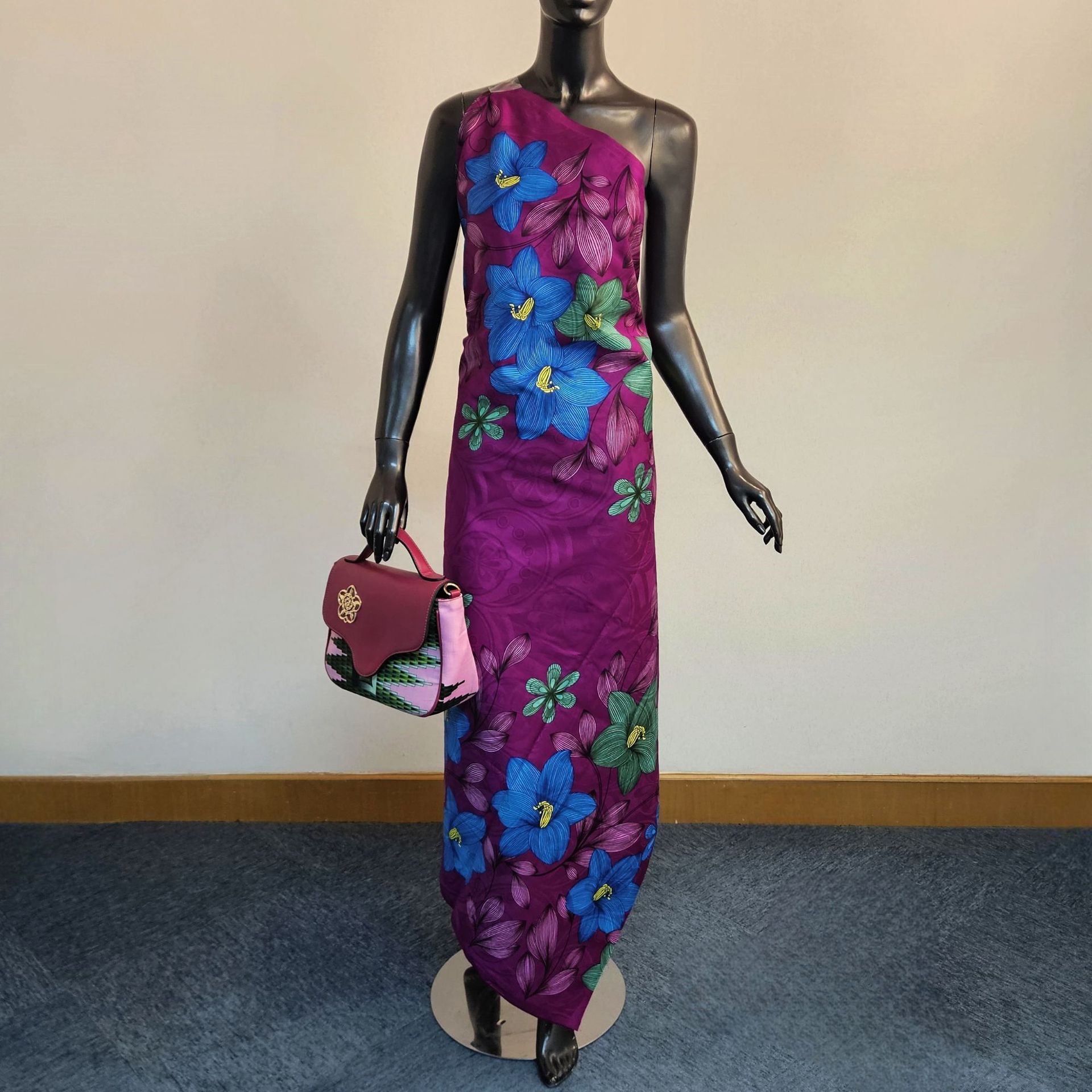 Sewing Batik Fabric - Kain Batik Afrika Motif Bunga Cetak