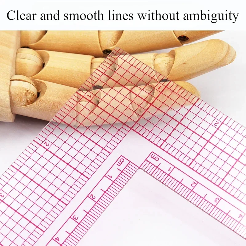 Sewing Technical Fabrics - ‌ Penggaris Quilting Bentuk L -