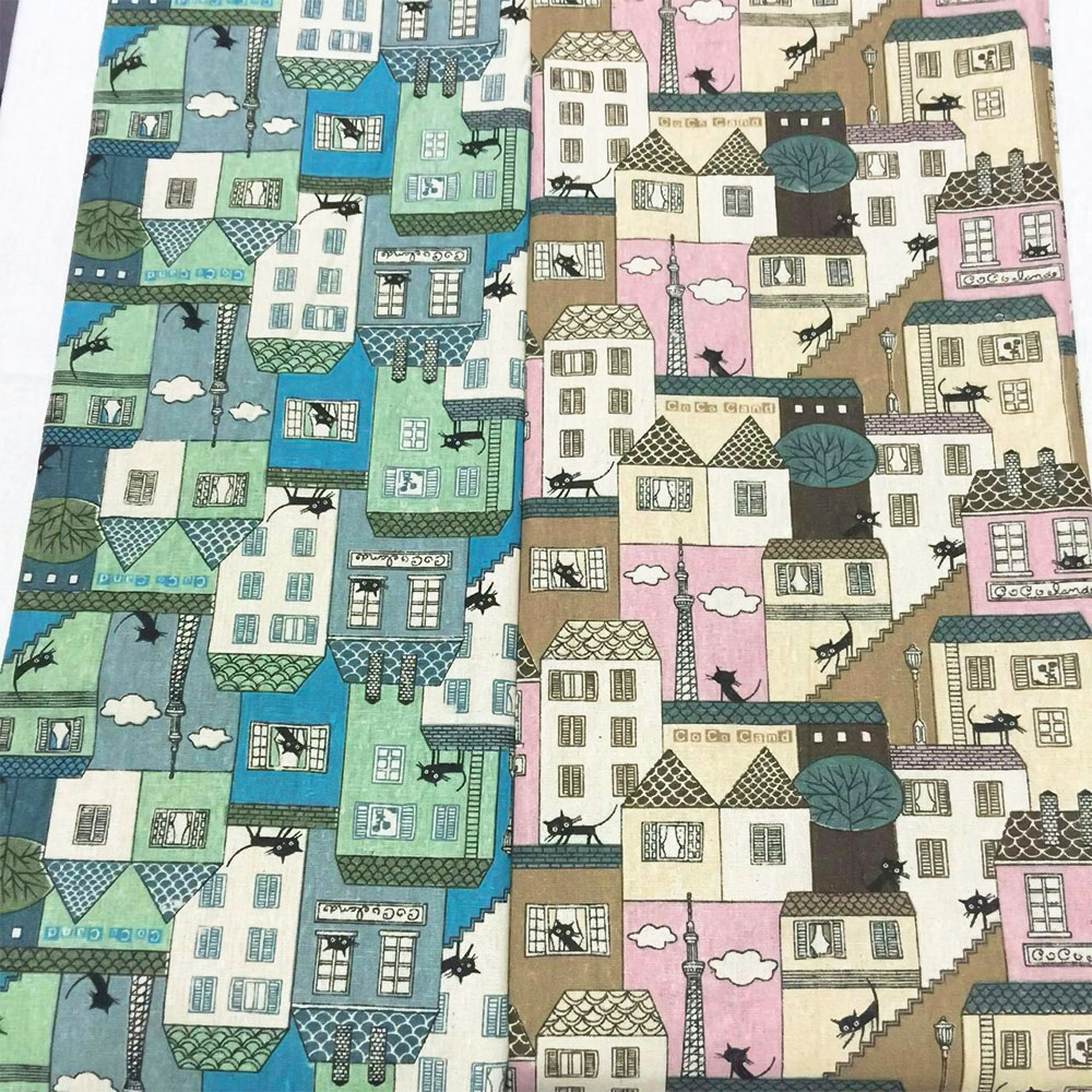 Vintage Sewing Textile - Nordic kain kerajinan Manual tekstil jahit