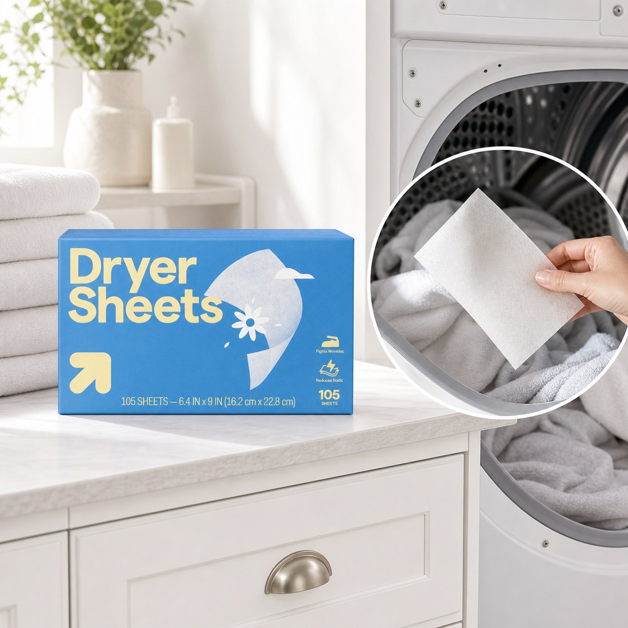 Fabric Softener Sheet - Lembaran Pelembut Pakaian Linen Segar -