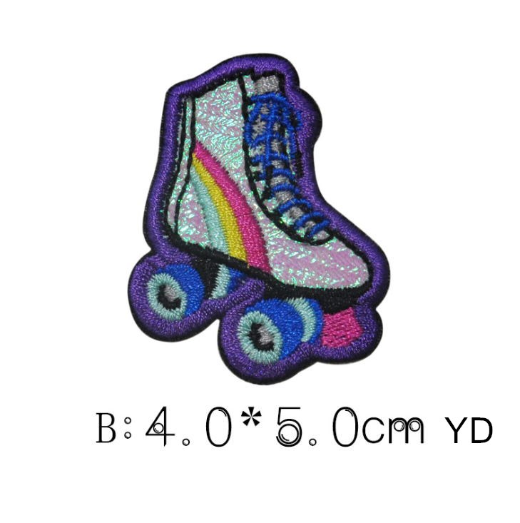 10 Pcs Patch Bordir Pelangi, T - Sewing Id ulasan dan harga