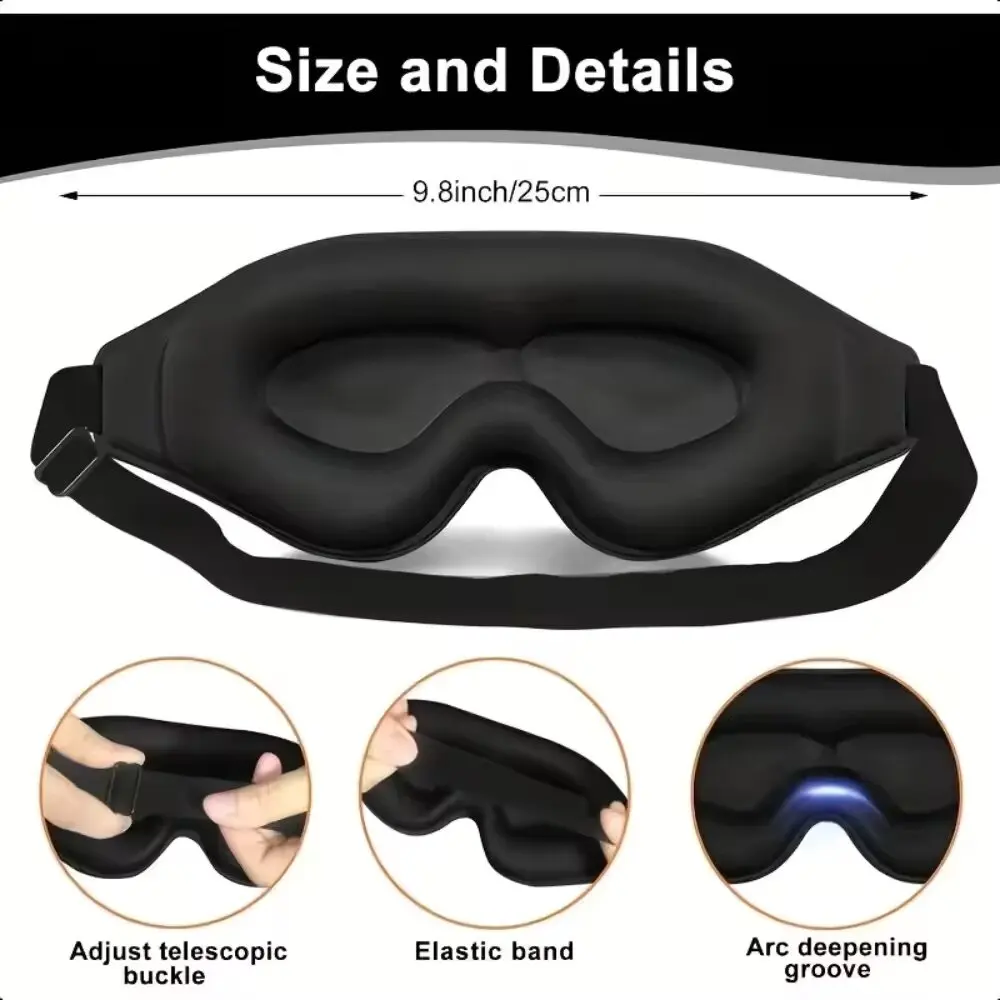 Masker Mata 3D, Masker Tidur N - Sewing Cotton ulasan dan harga