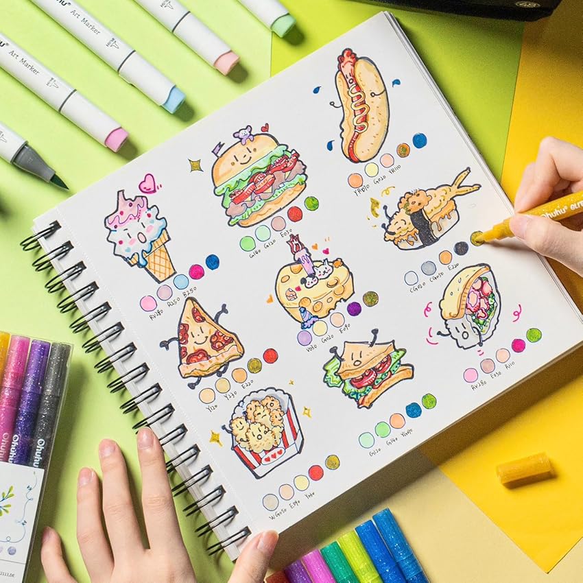 Ohuhuhu Nevada B Set pena spid - Copic Marker Sketch ulasan dan harga