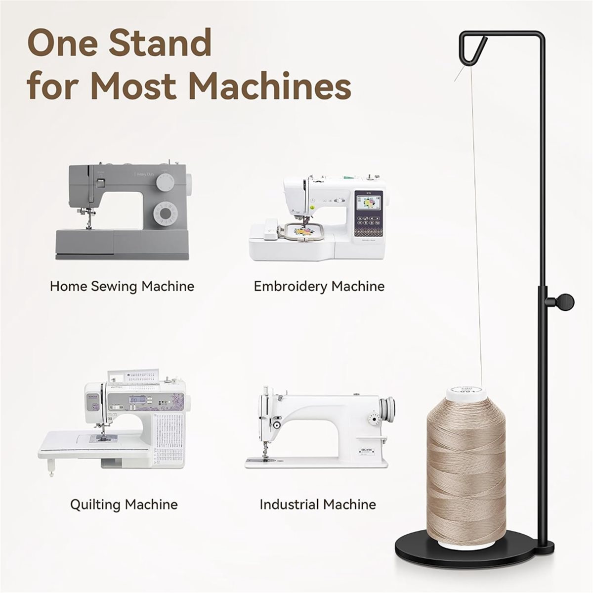 Penyangga Benang Kerucut yang  - Serger Thread Cone ulasan dan harga