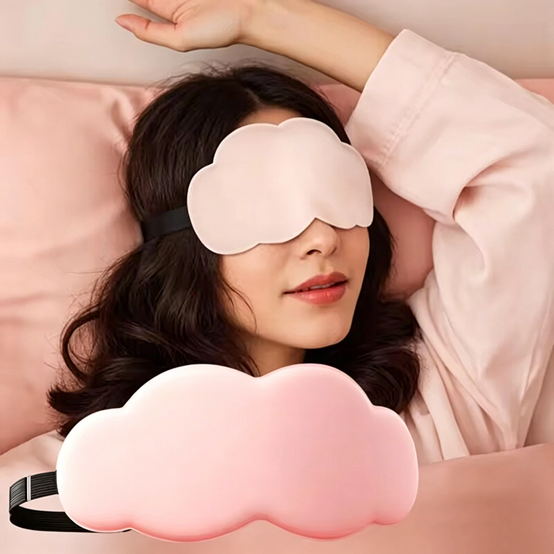 Masker Mata 6D Cloud Eye Mask  - Sewing Cotton ulasan dan harga