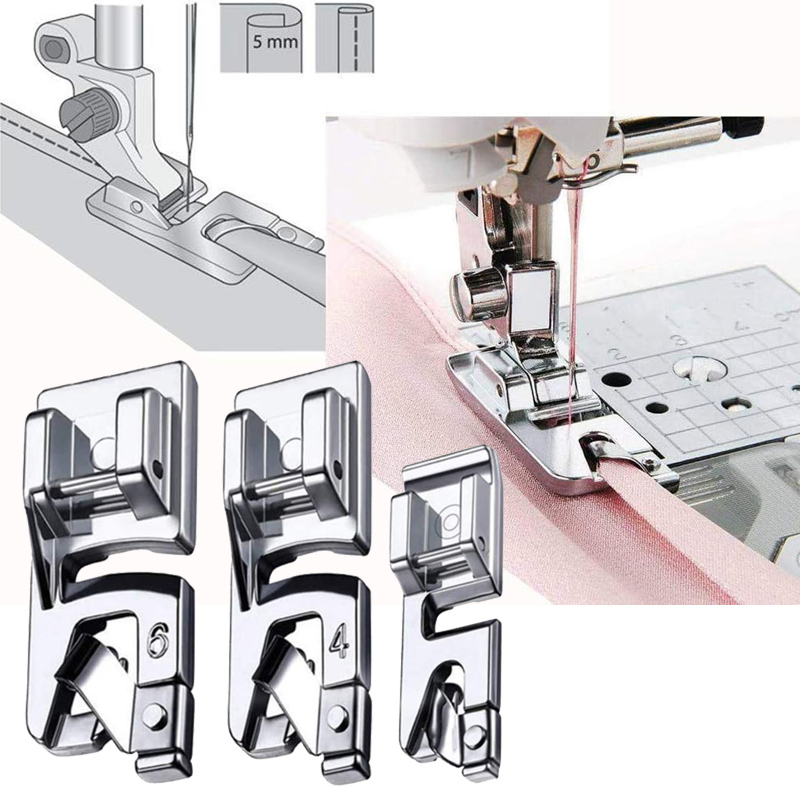 3 buah mesin jahit Hem gulung  - Sewing Tt ulasan dan harga