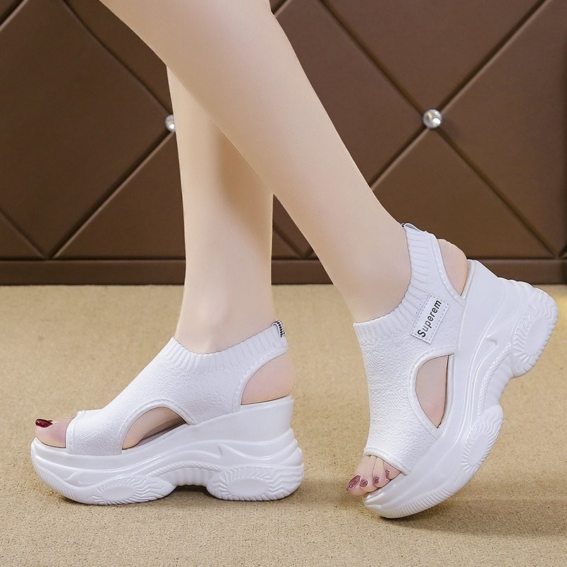 Sandal Wanita Musim Panas 2025 - Elastic Waistband Roll ulasan dan harga