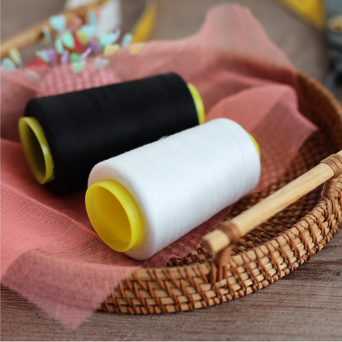 Benang Serger 1-6 Gulungan, Ma - Serger Thread Cone ulasan dan harga