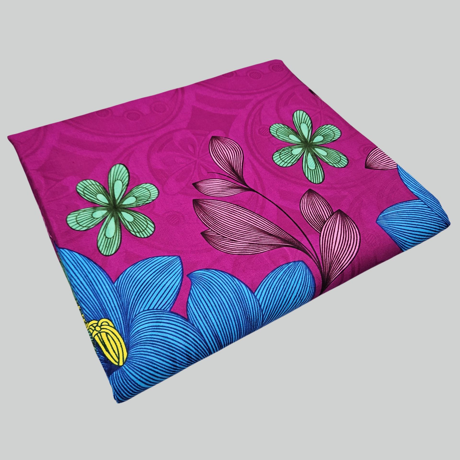 Kain Batik Afrika Motif Bunga  - Sewing Batik Fabric ulasan dan harga