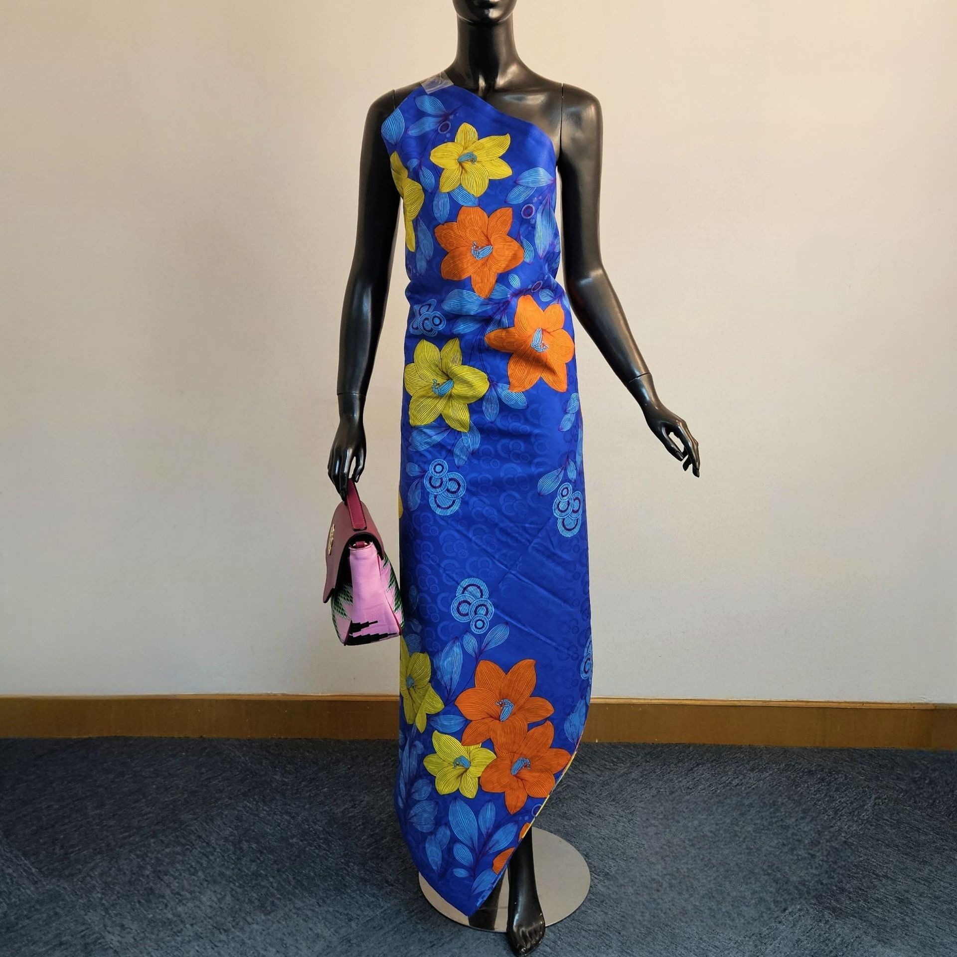 Kain Batik Afrika Motif Bunga  - Sewing Batik Fabric ulasan dan harga
