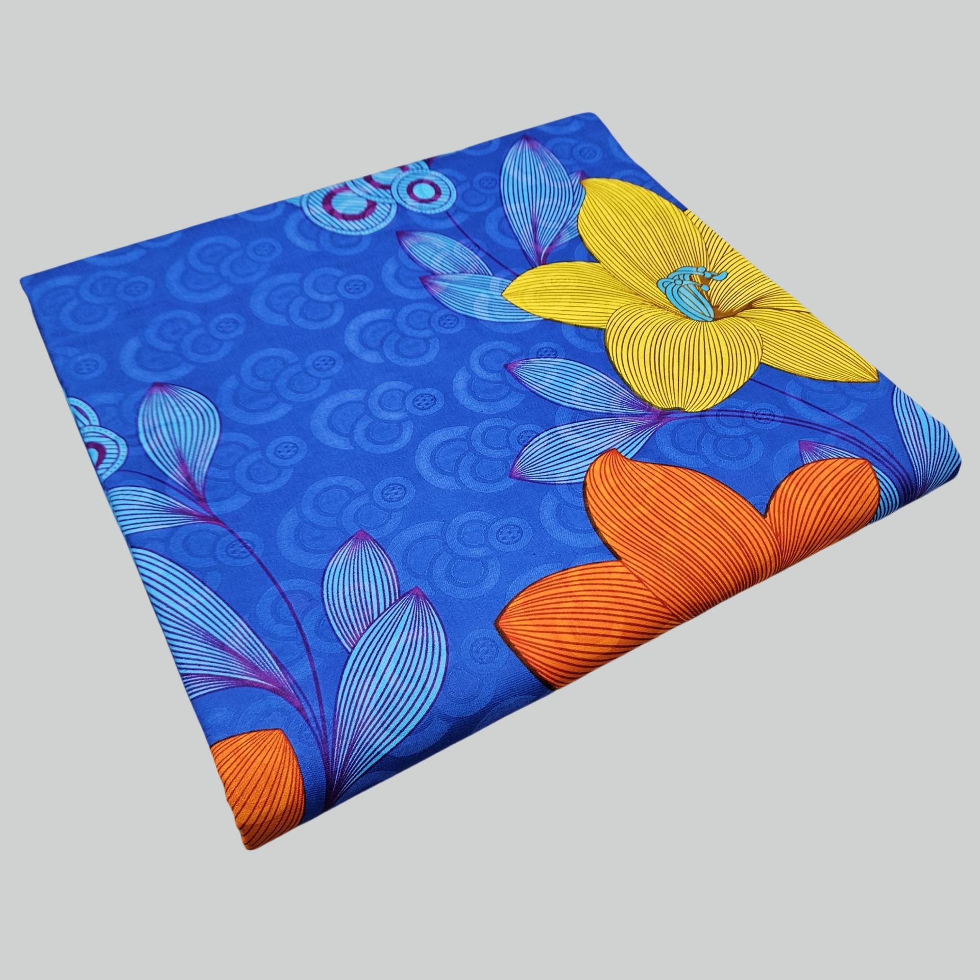 Kain Batik Afrika Motif Bunga  - Sewing Batik Fabric ulasan dan harga