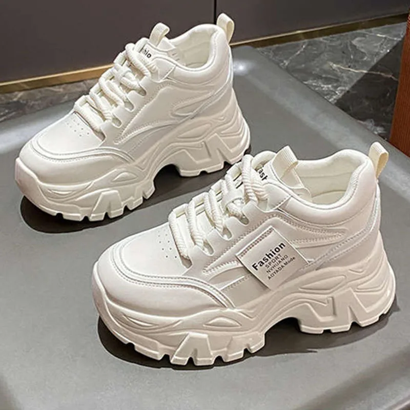 Sepatu Sneakers Platform Fashi - Sewing New ulasan dan harga