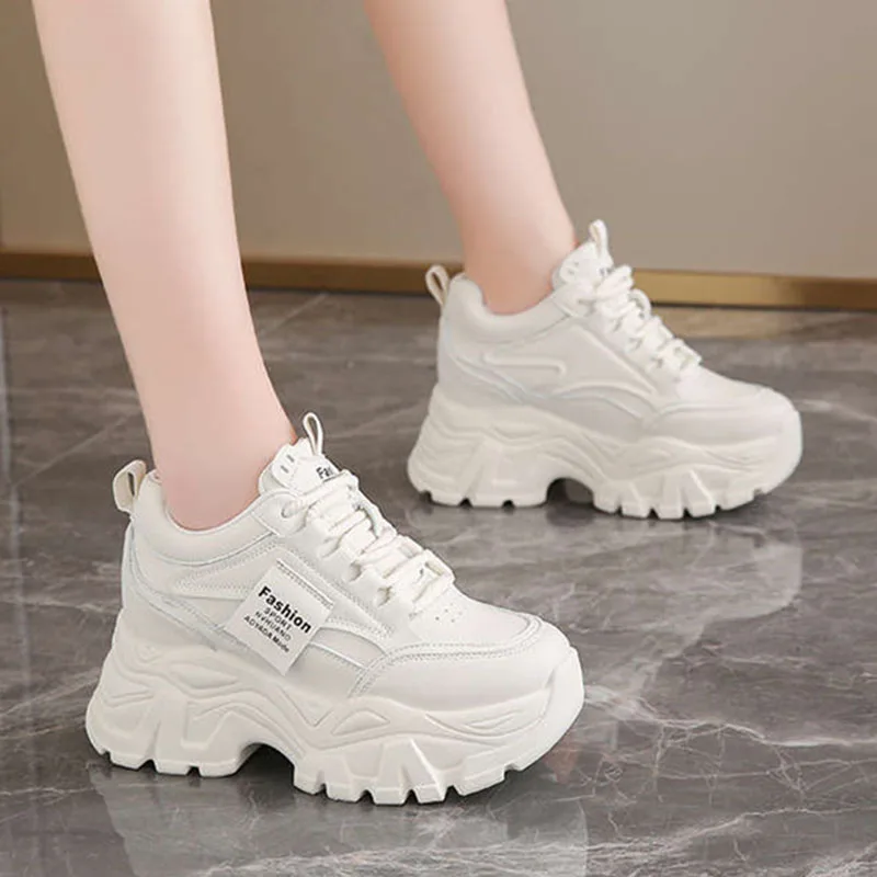 Sepatu Sneakers Platform Fashi - Sewing New ulasan dan harga