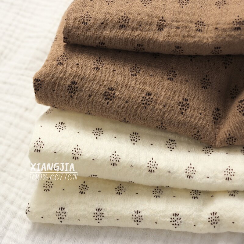 Kain katun vintage motif titik - Vintage Sewing Textile ulasan dan harga