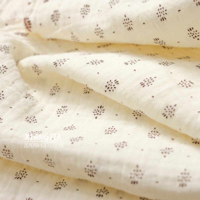 Kain katun vintage motif titik - Vintage Sewing Textile ulasan dan harga