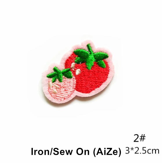 10 Pcs Patch Bordir Motif Kue  - Sewing Id ulasan dan harga