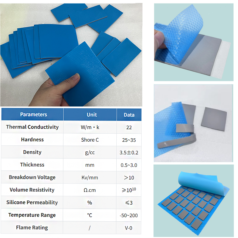 22W/mk 100x100mm Lembaran Bant - Fabric Softener Sheet ulasan dan harga