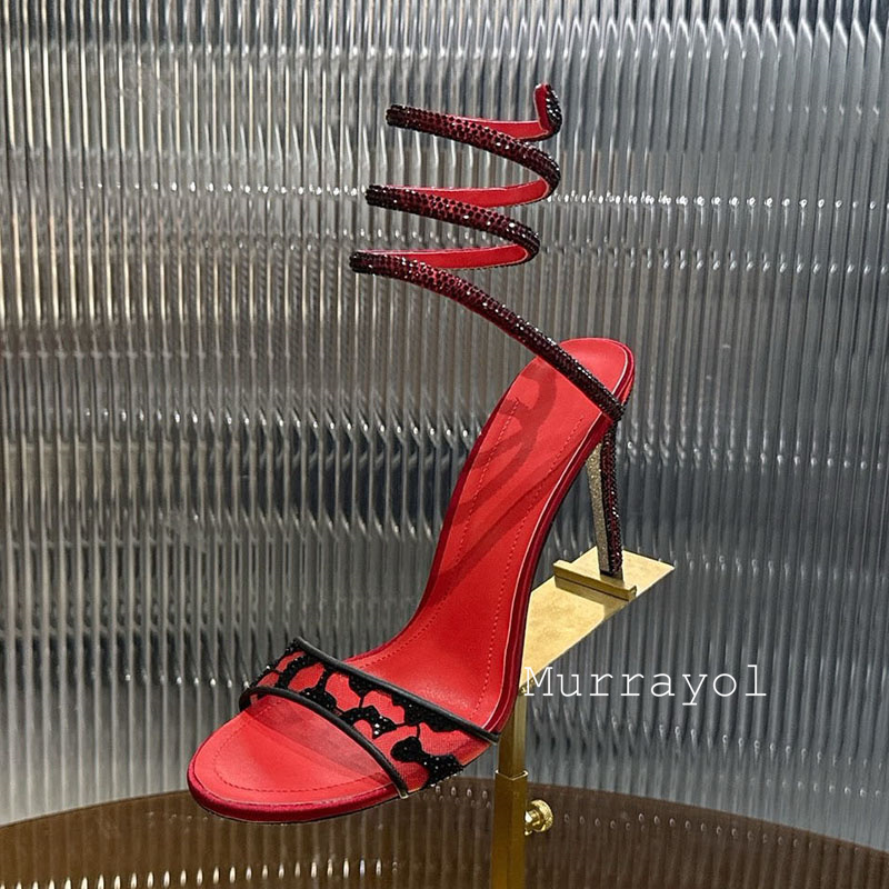 Sandal Hak Tinggi Tipis Wanita - Elastic Waistband Roll ulasan dan harga