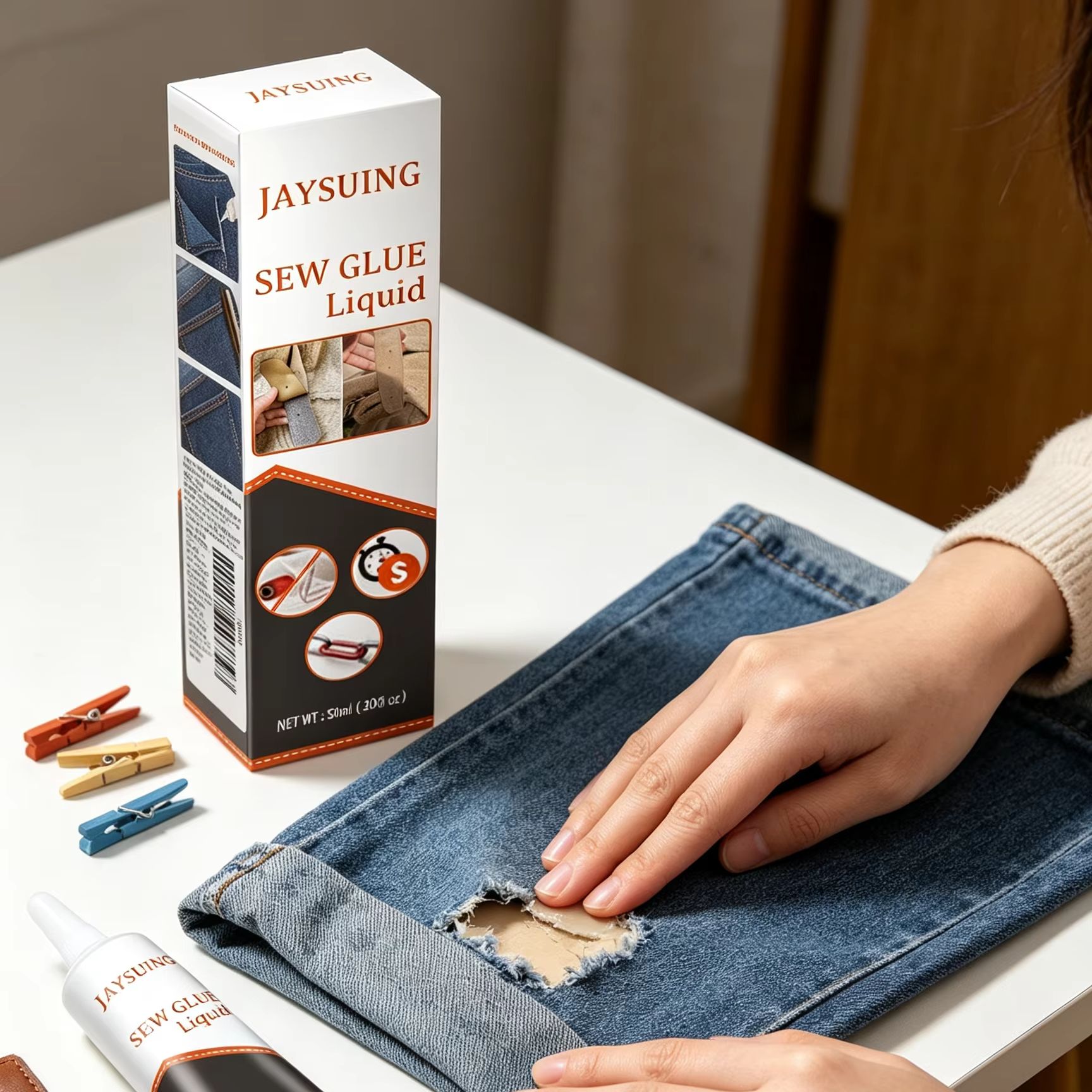 Lem Jahit Jaysuing, Perekat Pa - Sewing Repair ulasan dan harga