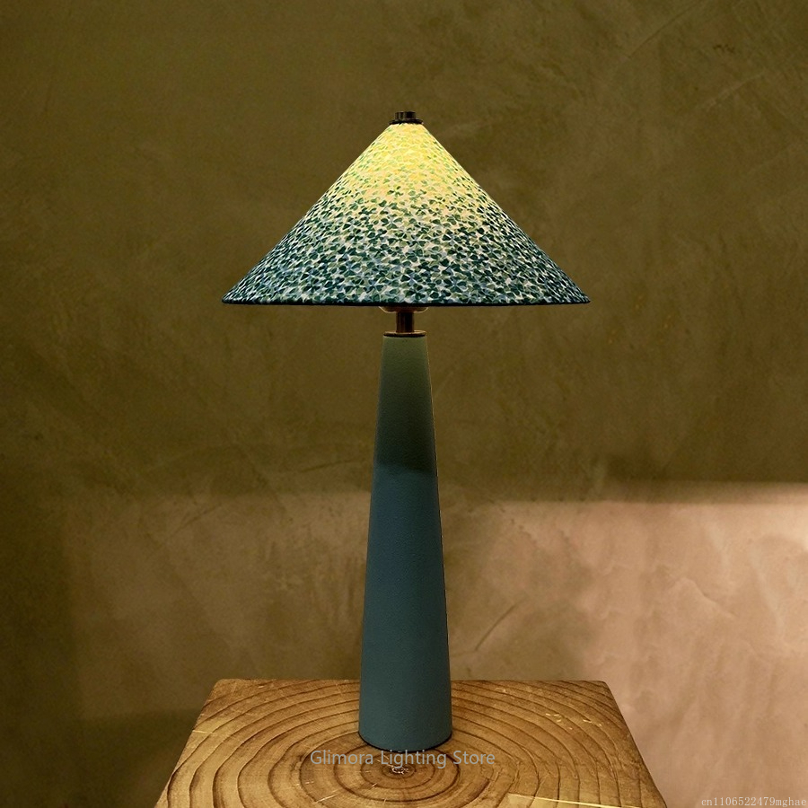 Lampu Meja Bentuk Payung Teal: - Century Textile & Sewing Supply Photos ulasan dan harga