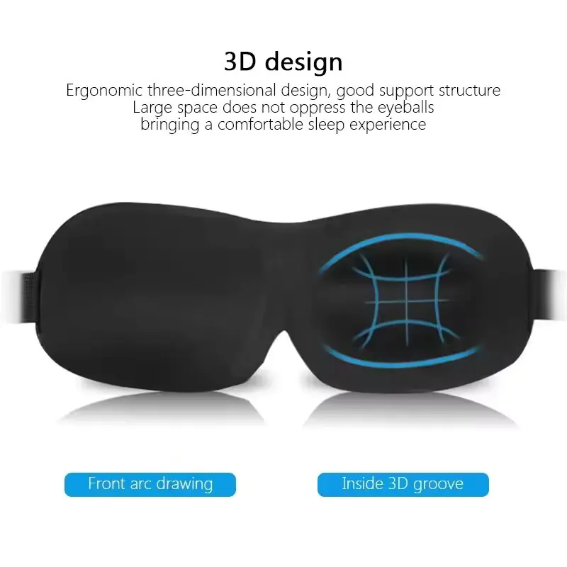 Penutup Mata untuk Tidur 3D Be - Sewing Cotton ulasan dan harga